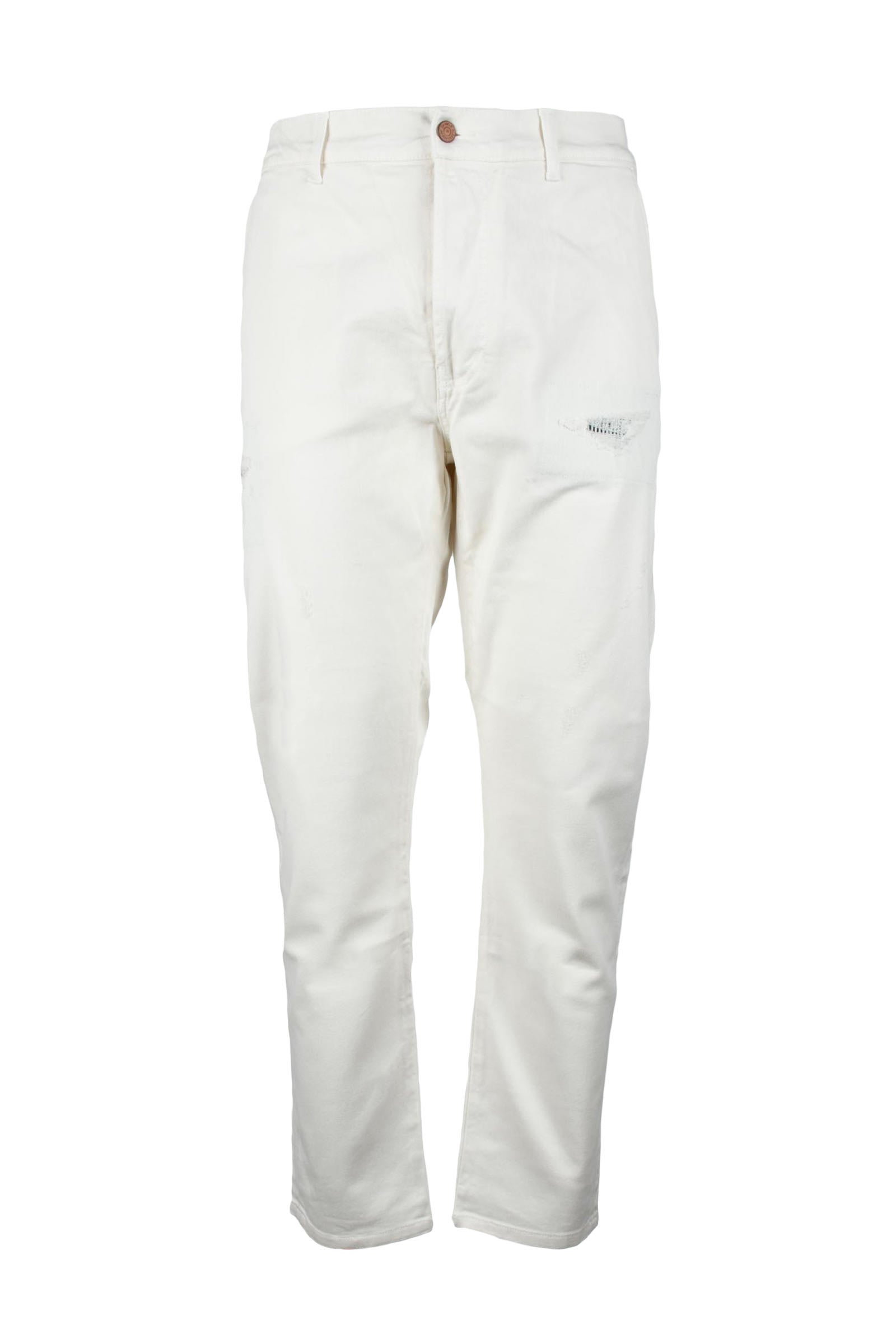 GREY DANIELE ALESSANDRINI - TROUSERS
