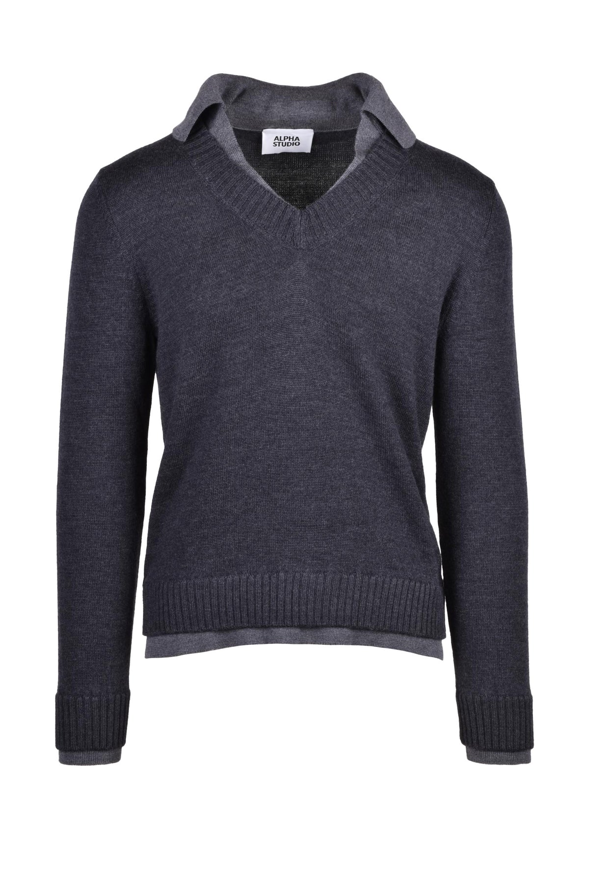 ALPHA STUDIO - KNITWEAR AND SWEATSHIRTS