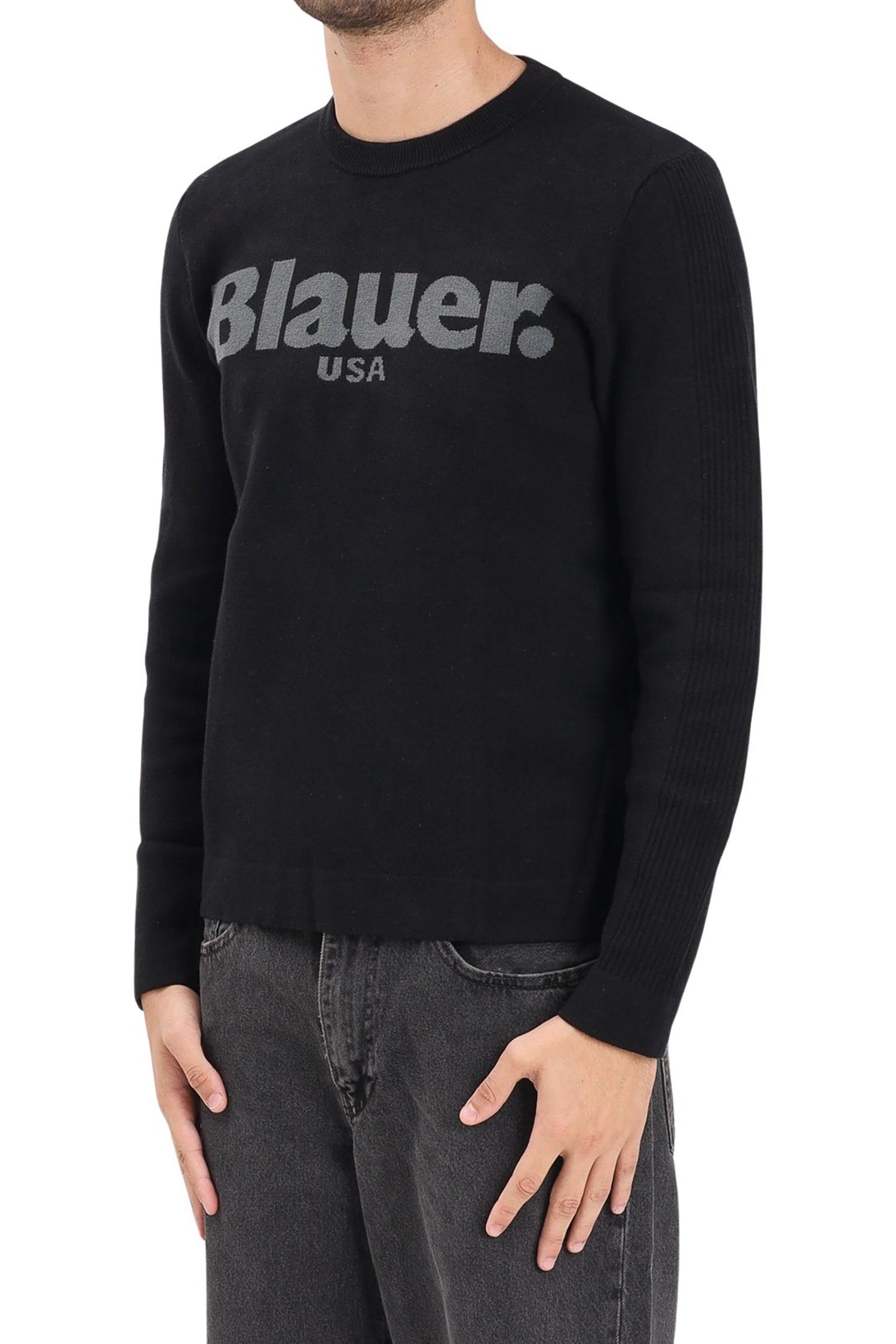 BLAUER - KNITWEAR AND SWEATSHIRTS