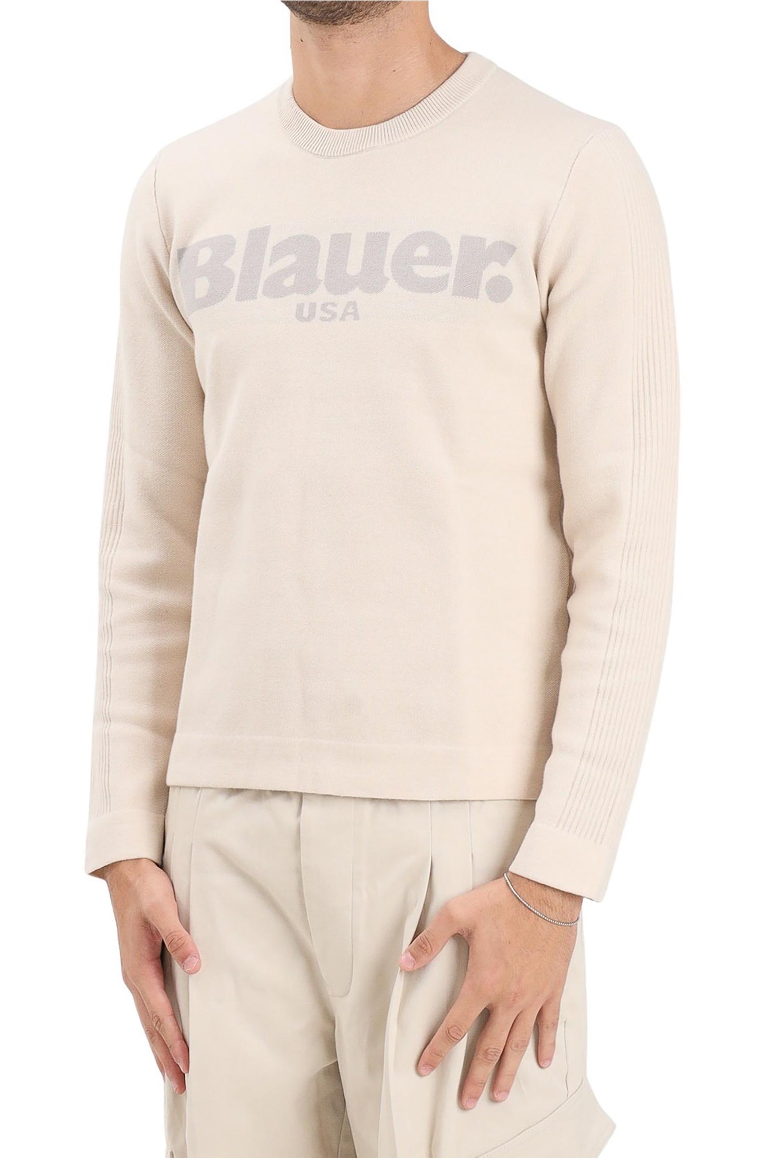 BLAUER - KNITWEAR AND SWEATSHIRTS