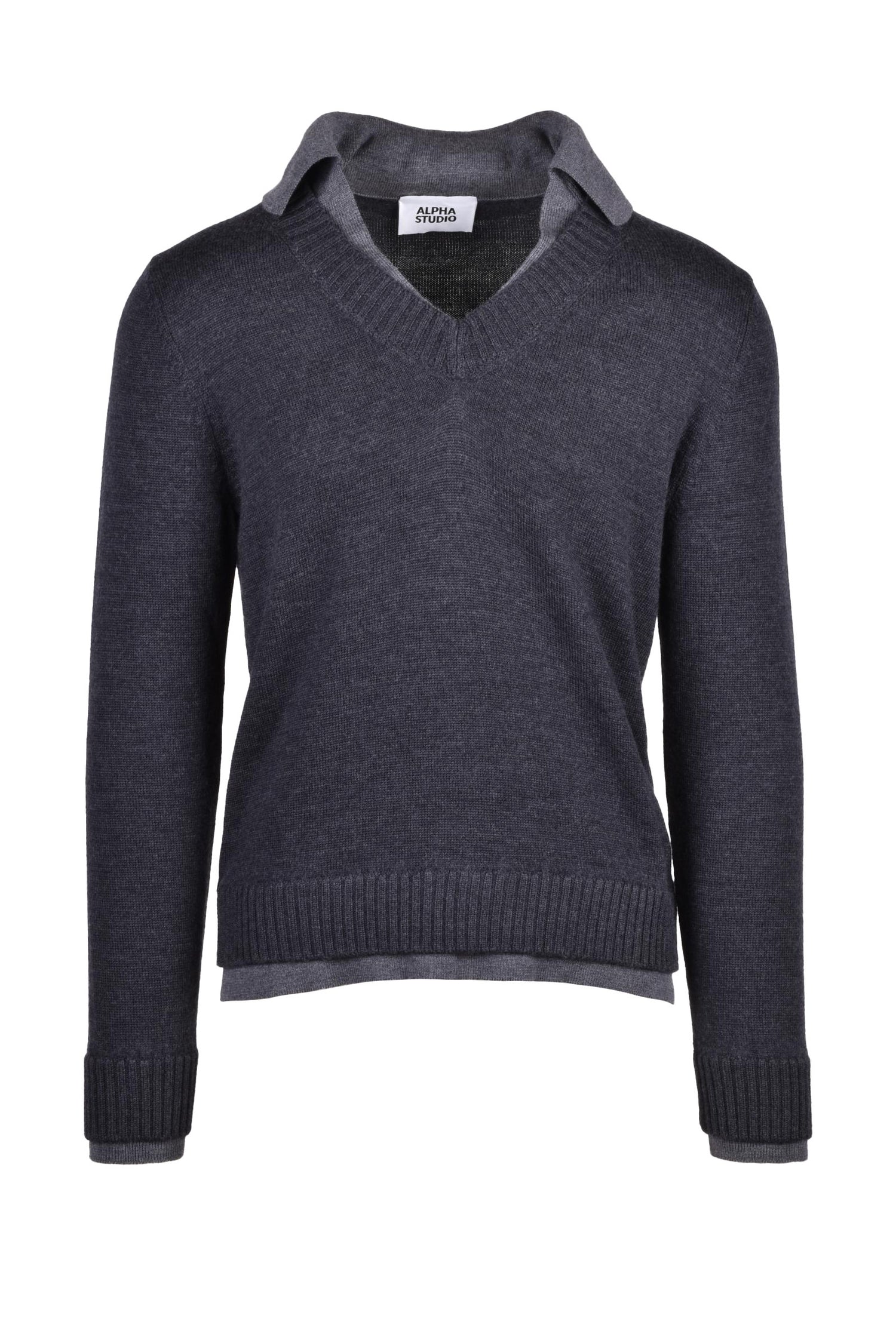 ALPHA STUDIO - KNITWEAR AND SWEATSHIRTS