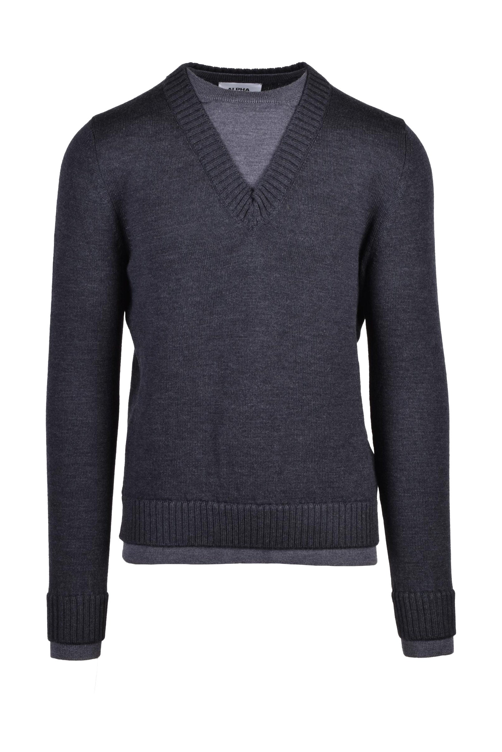 ALPHA STUDIO - KNITWEAR AND SWEATSHIRTS