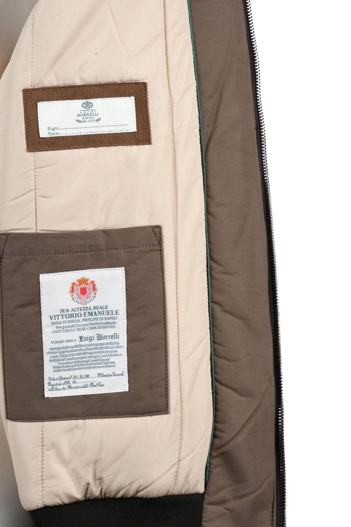 LUIGI BORRELLI NAPOLI - OUTWEAR JACKETS